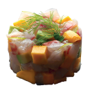 Salmon donburi
