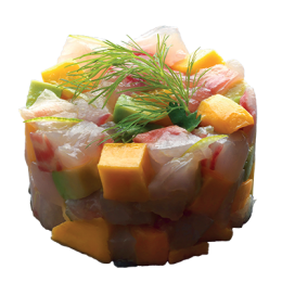 Salmon donburi
